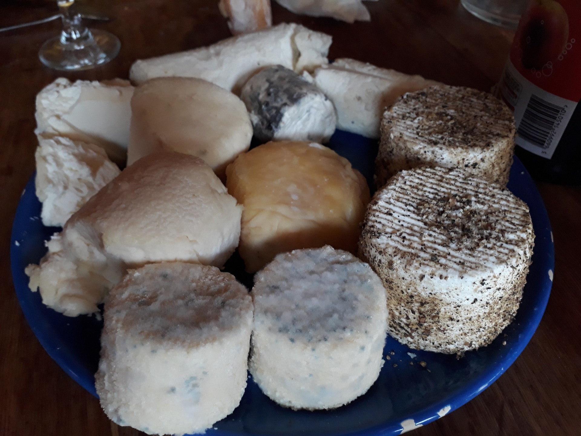 variedad de quesos un día cualquiera